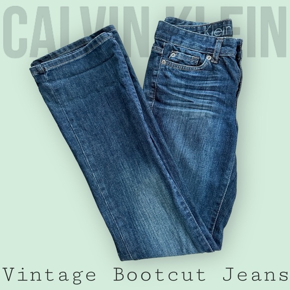 Vintage | Calvin Klein | Ultimate Bootcut Jeans Size 2 - Picture 2 of 11